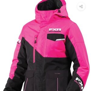 FXR Outdoor Pink and Black Jacket